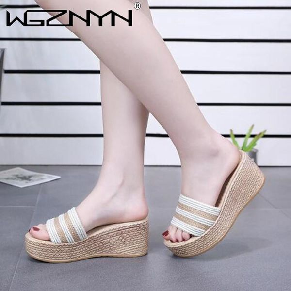 fashion 2021 summer slippers women's peep-toe shoes woman high-heeled platfroms casual wedges for women high heels, Black
fashion 2021 summer slippers women's peep-toe shoes woman high-heeled platfroms casual wedges for women high heels, Black
