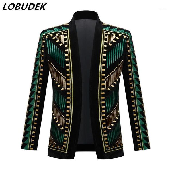 men's suits & blazers male singer performance stage splicing color embroidery tuxedo coat bar nightclub host slim suit jacket vintage c, White;black
men's suits & blazers male singer performance stage splicing color embroidery tuxedo coat bar nightclub host slim suit jacket vintage c, White;black
