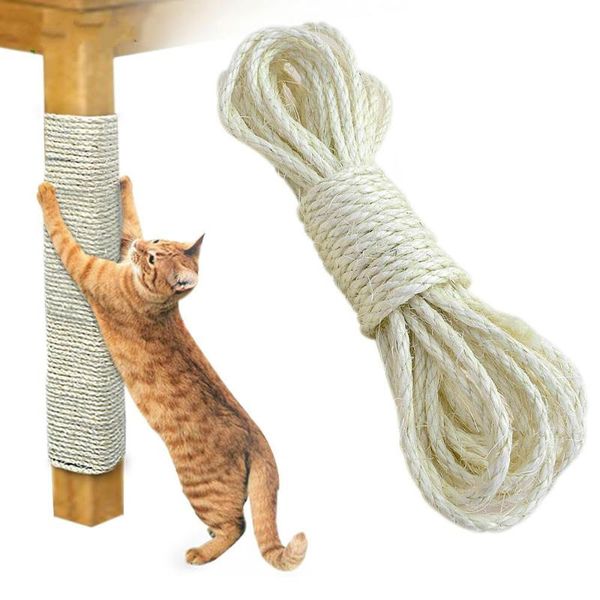 cat toys 6mm scratching post sisal rope making diy desk foot stool chair legs binding for sharpen claw 20 m
cat toys 6mm scratching post sisal rope making diy desk foot stool chair legs binding for sharpen claw 20 m