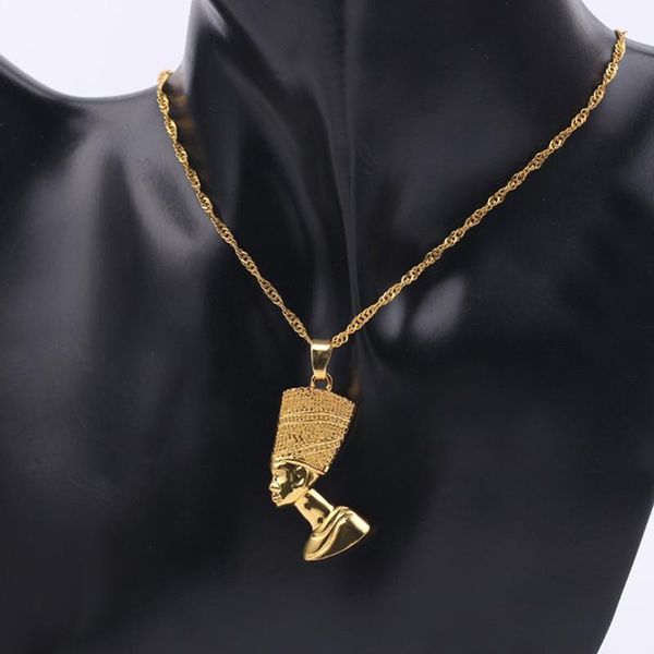 pendant necklaces egyptian queen nefertiti women men jewelry silver color/gold color jewellery african
pendant necklaces egyptian queen nefertiti women men jewelry silver color/gold color jewellery african