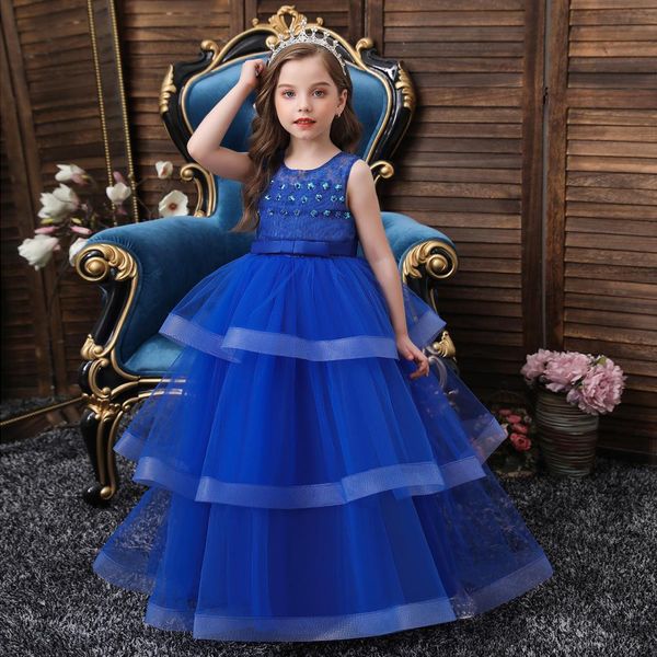 children girl long dress ball gown flower girl dresses sleeveless princess dress, Red;yellow
children girl long dress ball gown flower girl dresses sleeveless princess dress, Red;yellow
