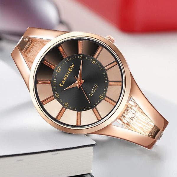 wristwatches cansnow bracelet women watch unique bangle ladies watches full steel rose gold female clock women's 2021, Slivery;brown
wristwatches cansnow bracelet women watch unique bangle ladies watches full steel rose gold female clock women's 2021, Slivery;brown