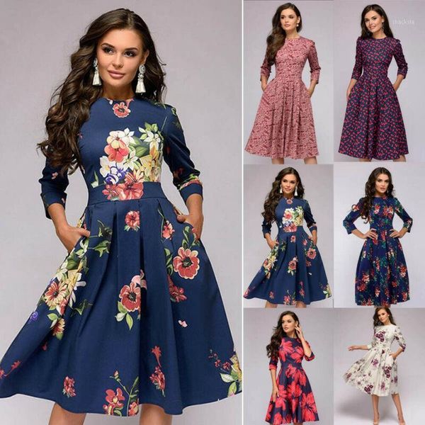 women floral maxi dress prom evening party vintage beach casual long autumn clothes plus size -2xl dresses, Black;gray
women floral maxi dress prom evening party vintage beach casual long autumn clothes plus size -2xl dresses, Black;gray