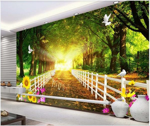 wallpapers custom po 3d wallpaper green woods sunlight elk nature landscape room home decor wall murals for walls 3 d
wallpapers custom po 3d wallpaper green woods sunlight elk nature landscape room home decor wall murals for walls 3 d