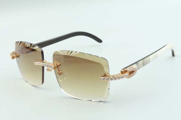 2021 diamonds lens mixed 3524020, sunglasses 58-18-140mm natural cutting buffalo horns temples endless size: glasses, okwlj, White;black
2021 diamonds lens mixed 3524020, sunglasses 58-18-140mm natural cutting buffalo horns temples endless size: glasses, okwlj, White;black