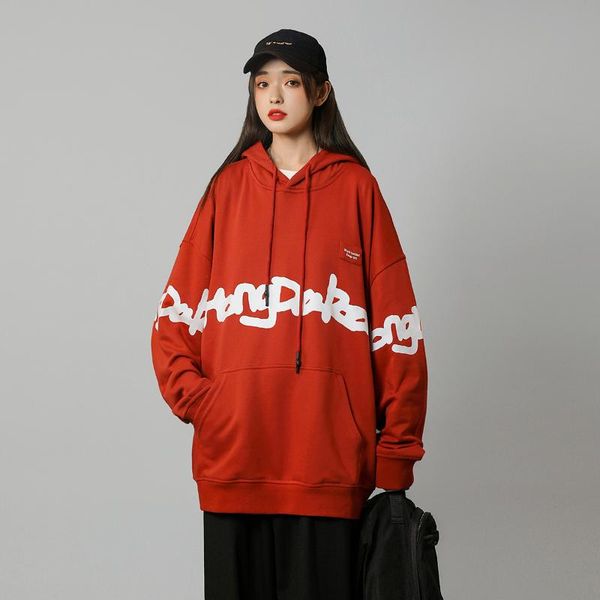 women's hoodies & sweatshirts sweatshirt 2021 winter korean harajuku letters printed fleece hooded all-match womens clothing loose top, Black
women's hoodies & sweatshirts sweatshirt 2021 winter korean harajuku letters printed fleece hooded all-match womens clothing loose top, Black