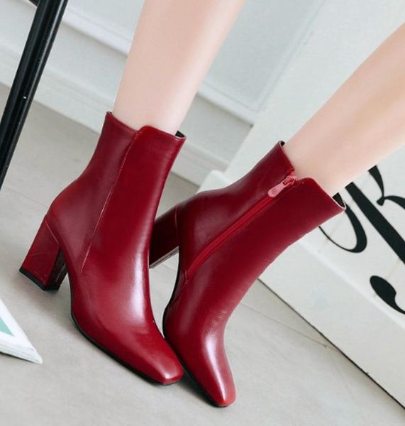 boots ankle high heels women pumps shoes woman autumn plus size vintage shoe chaussures femme zapatos mujer sapato sf1175, Black
boots ankle high heels women pumps shoes woman autumn plus size vintage shoe chaussures femme zapatos mujer sapato sf1175, Black