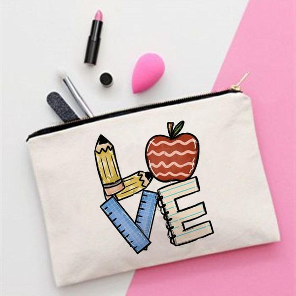 cosmetic bags & cases women love to teach printed make up bag fashion cosmetics organizer for travel colorful storage lady
cosmetic bags & cases women love to teach printed make up bag fashion cosmetics organizer for travel colorful storage lady