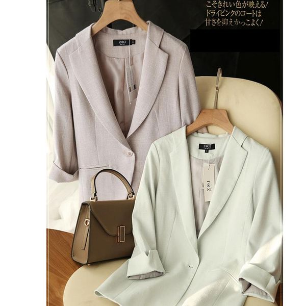 fashion temperament commuter three-quarter sleeve suit jacket female 2021 spring small japanese style women's suits & blazers, White;black
fashion temperament commuter three-quarter sleeve suit jacket female 2021 spring small japanese style women's suits & blazers, White;black