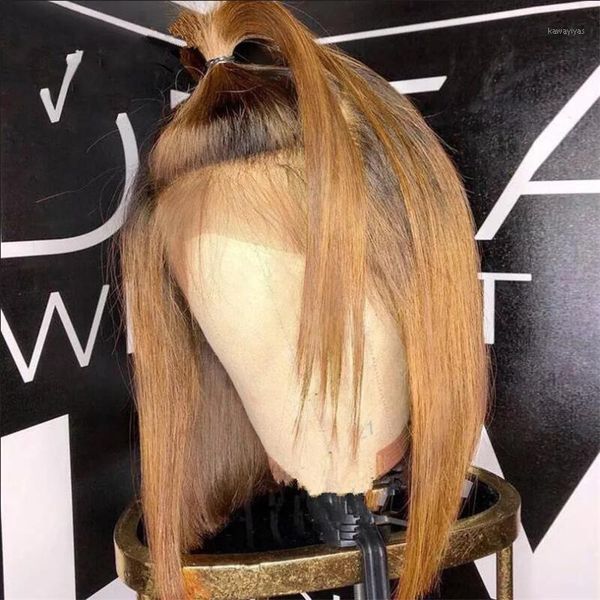 ombre color lace front human hair wigs 5*5 pu silk base wig highlight short bob brazilian remy wigs1, Black;brown
ombre color lace front human hair wigs 5*5 pu silk base wig highlight short bob brazilian remy wigs1, Black;brown