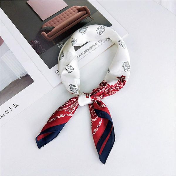 scarves 2021 fashion satin 50*50cm small square silk neck ring scarf head flower print hair tie for women neckerchief, Blue;gray
scarves 2021 fashion satin 50*50cm small square silk neck ring scarf head flower print hair tie for women neckerchief, Blue;gray