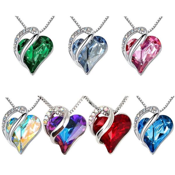 pendant necklaces trendy women luxury silver plated heart of the sea colorful cz stone inlay fashion jewelry gift
pendant necklaces trendy women luxury silver plated heart of the sea colorful cz stone inlay fashion jewelry gift