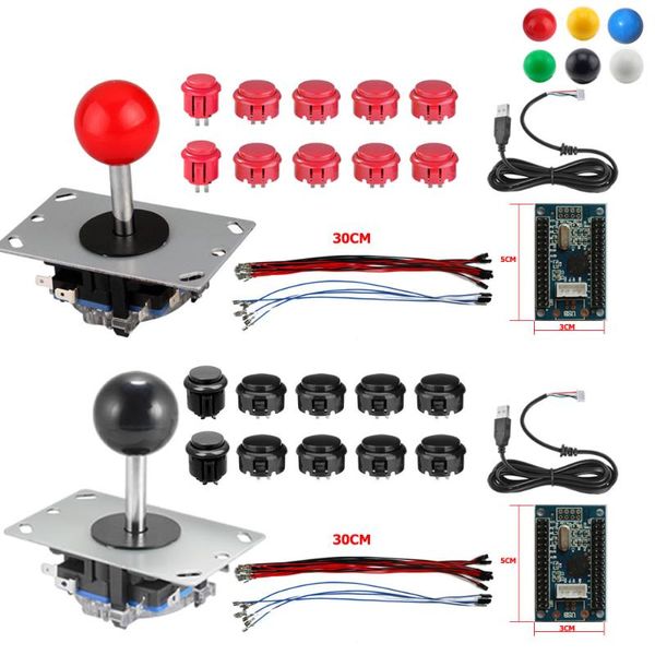 rac-d300 diy arcade joystick 2pin 2 players kits buttons usb encoder cables game controllers & joysticks
rac-d300 diy arcade joystick 2pin 2 players kits buttons usb encoder cables game controllers & joysticks
