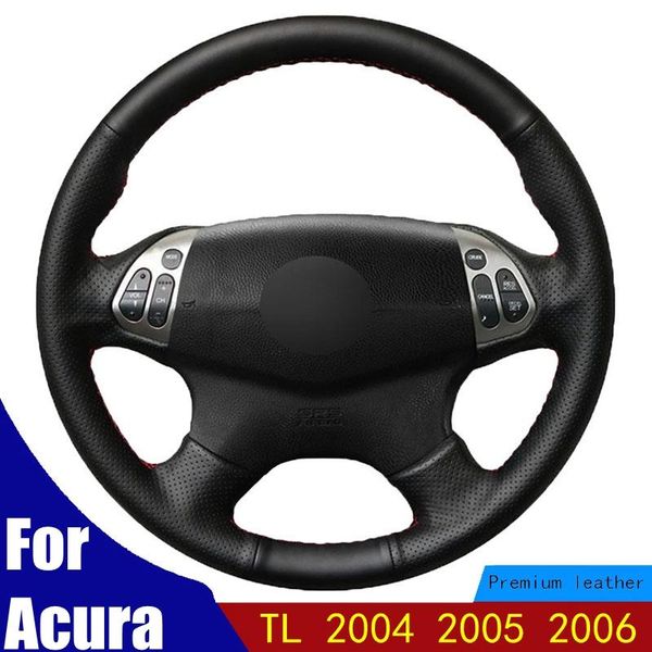 steering wheel covers hand-stitched car cover black pu artificial leather comfortable non-slip for tl 2004 2005 2006
steering wheel covers hand-stitched car cover black pu artificial leather comfortable non-slip for tl 2004 2005 2006