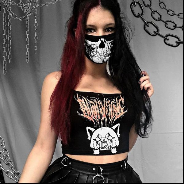 mall goth black mask harajuku womens tanks letter print spaghetti straps summer camisole punk grunge backless women crop, White
mall goth black mask harajuku womens tanks letter print spaghetti straps summer camisole punk grunge backless women crop, White