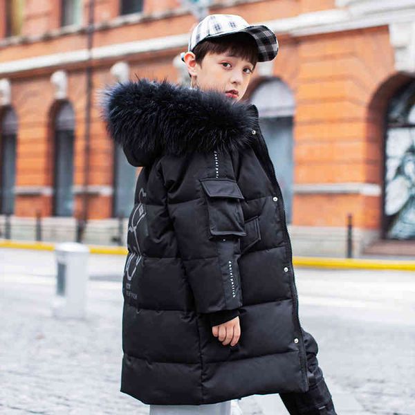 olekid - thick and warm large fur children's et, outdoor sportswear for children aged 5-14, youth coat, 2021, Black
olekid - thick and warm large fur children's et, outdoor sportswear for children aged 5-14, youth coat, 2021, Black