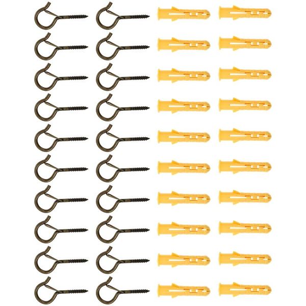 hooks & rails 20pcs metal screw q shape ceiling heavy duty with safety buckle
hooks & rails 20pcs metal screw q shape ceiling heavy duty with safety buckle
