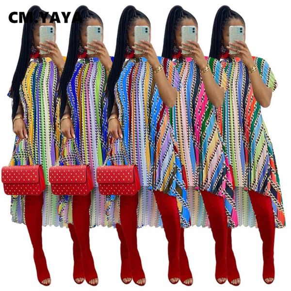 cm.yaya women multicolor striped pleated high low irregular dress streetwear fashion short sleeve dresses 2021 sping winter casual, Black;gray
cm.yaya women multicolor striped pleated high low irregular dress streetwear fashion short sleeve dresses 2021 sping winter casual, Black;gray