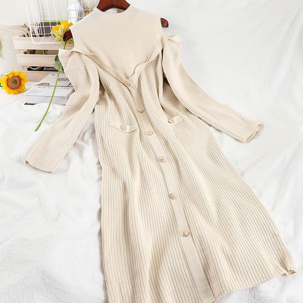 little black dress that show a shoulder all qiu dong han edition temperament french knitting female casual dresses, Black;gray
little black dress that show a shoulder all qiu dong han edition temperament french knitting female casual dresses, Black;gray
