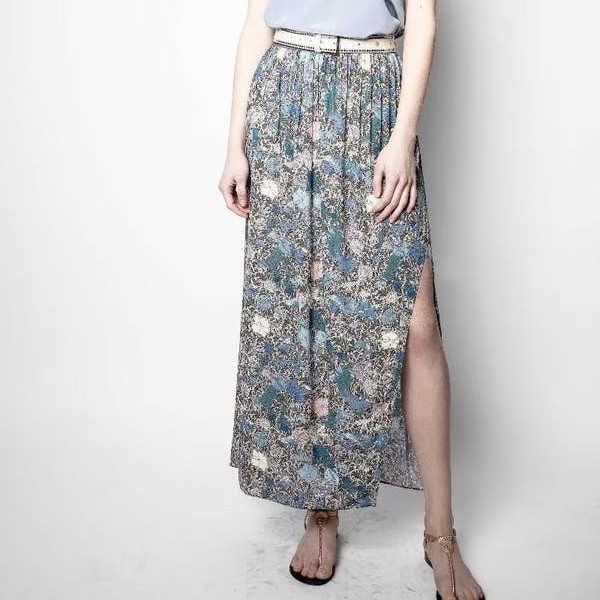 skirts falda larga con estampado floral para mujer, falda de cintura w40elstica abertura lateral, flores 6tpo, Black
skirts falda larga con estampado floral para mujer, falda de cintura w40elstica abertura lateral, flores 6tpo, Black