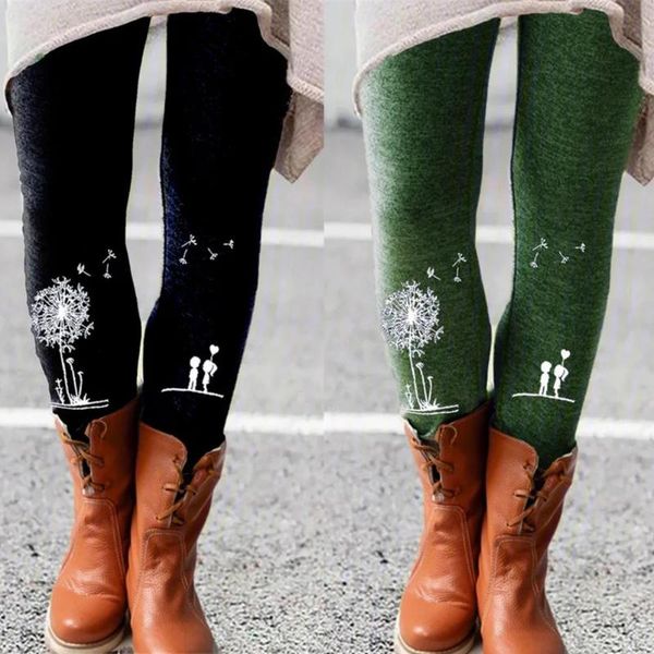women's leggings 2021 women spring thick warm trousers dandelion print thermal stretchy slim skinny clothing fashion female clothes, Black
women's leggings 2021 women spring thick warm trousers dandelion print thermal stretchy slim skinny clothing fashion female clothes, Black