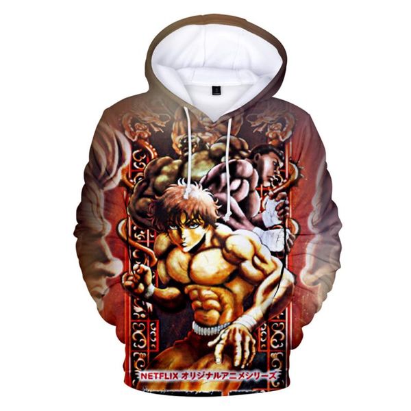 men's hoodies & sweatshirts baki anime casual hoody hip hop 3d print men long sleeve harajuku streetwear boys cool sweatshirt oversized, Black
men's hoodies & sweatshirts baki anime casual hoody hip hop 3d print men long sleeve harajuku streetwear boys cool sweatshirt oversized, Black