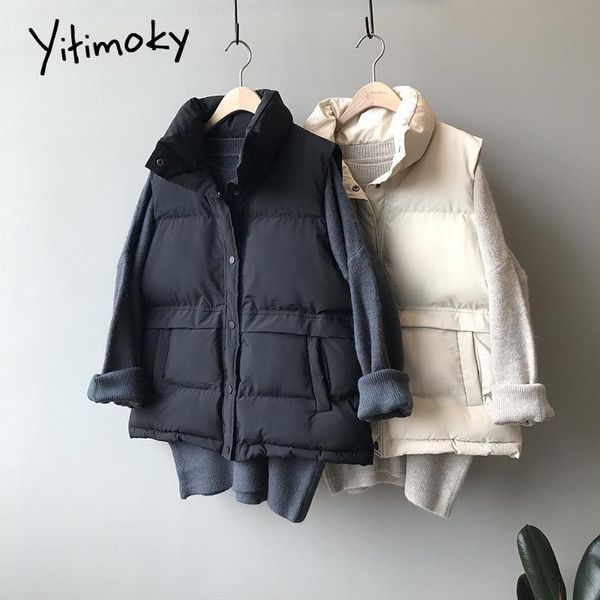 women's vests yitimoky womens sleeveless jacket coat vest waistcoat korean fashion puffer winter streetwear oversized y2k black beige f, Black;white
women's vests yitimoky womens sleeveless jacket coat vest waistcoat korean fashion puffer winter streetwear oversized y2k black beige f, Black;white