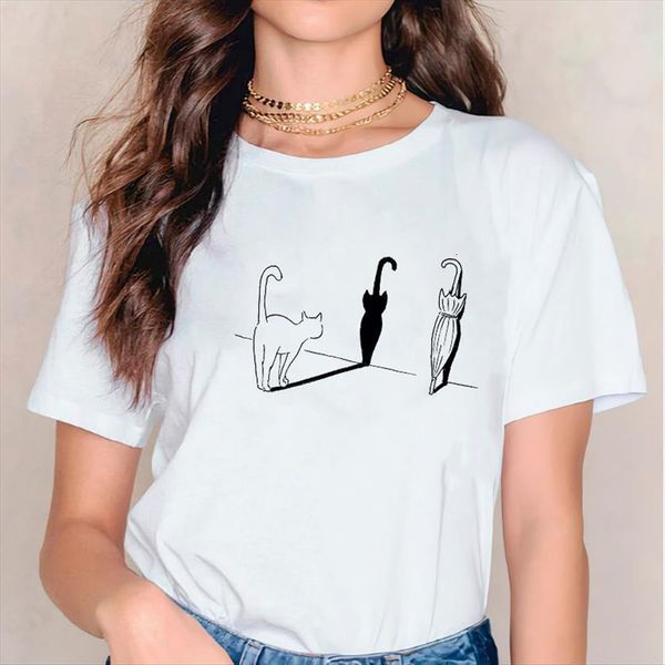 cat animal cute funny womens t shirts printing 90s ladies short sleeve print lady graphic female tee, White
cat animal cute funny womens t shirts printing 90s ladies short sleeve print lady graphic female tee, White