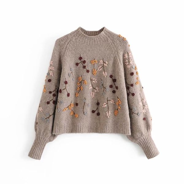 casual woman camel loose embroidery beading sweater spring fashion warm knitwear female vintage oversized pullover 210515, White;black
casual woman camel loose embroidery beading sweater spring fashion warm knitwear female vintage oversized pullover 210515, White;black