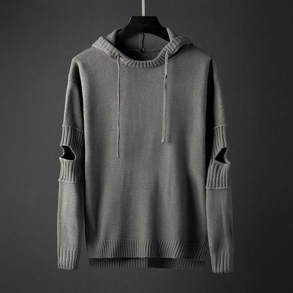 men's sweaters autumn winter men korean hooded drawstring warm thick casual sweater male hole long sleeve knitted pullover n39, White;black
men's sweaters autumn winter men korean hooded drawstring warm thick casual sweater male hole long sleeve knitted pullover n39, White;black