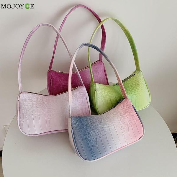 fashion women pu leather gradient color shoulder underarm bag ladies vintage zipper hobos handbag tote purse cross body
fashion women pu leather gradient color shoulder underarm bag ladies vintage zipper hobos handbag tote purse cross body