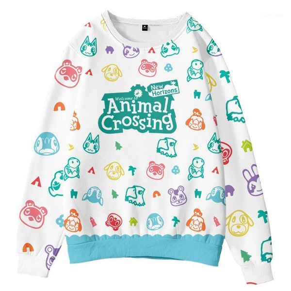 2021spring autumn animal crossing clothes women casual cartoon printing harajuku 3d pullovers clothing long sleeve sweatshirts men's ho, Black
2021spring autumn animal crossing clothes women casual cartoon printing harajuku 3d pullovers clothing long sleeve sweatshirts men's ho, Black