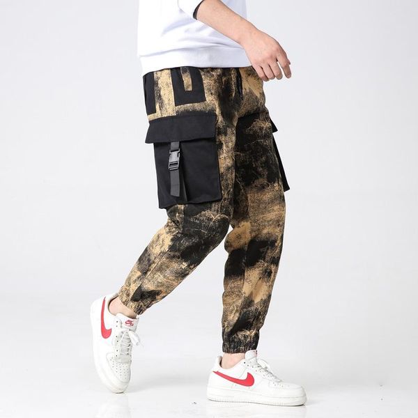 men's pants sweatpants cargo men loose cotton hiphop 2021 camouflage joggers trousers streetwear, Black
men's pants sweatpants cargo men loose cotton hiphop 2021 camouflage joggers trousers streetwear, Black