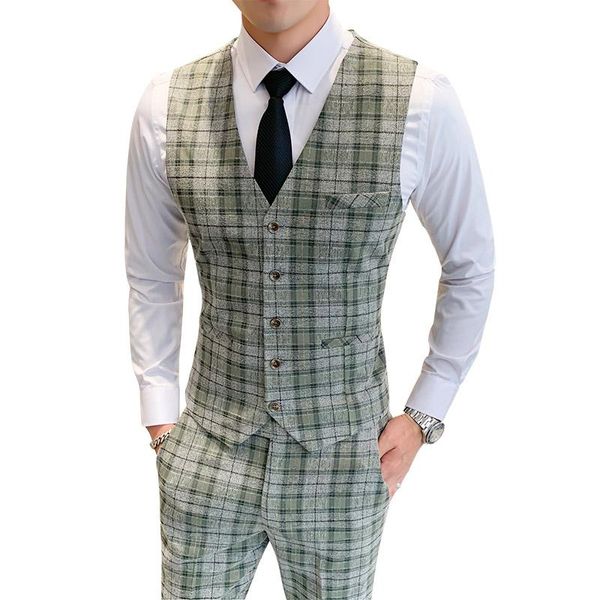 men's vests green men suit pants and vest wedding party dress trousers suit, autumn mens two-piece set pant waistcoat s-5xl, Black;white
men's vests green men suit pants and vest wedding party dress trousers suit, autumn mens two-piece set pant waistcoat s-5xl, Black;white
