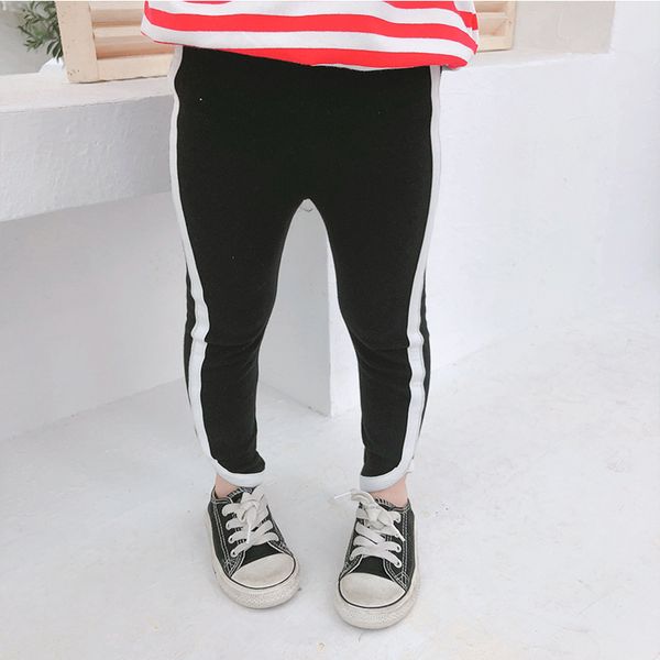 spring kids cotton knitted side ribbon sports pants baby girls casual all-match skinny children trousers 210508, Blue
spring kids cotton knitted side ribbon sports pants baby girls casual all-match skinny children trousers 210508, Blue