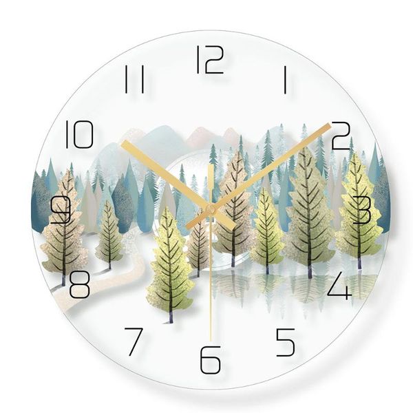 wall clocks charming forest 12 inch clock mute nordic green plant modern european style living room cloc
wall clocks charming forest 12 inch clock mute nordic green plant modern european style living room cloc
