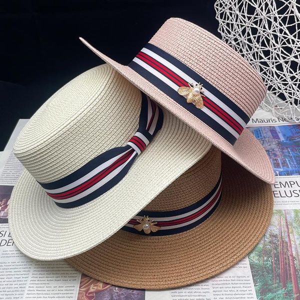 wide brim hats 2021 summer style panama bucket banquet hat outdoor tourism beach sun for woman, Blue;gray
wide brim hats 2021 summer style panama bucket banquet hat outdoor tourism beach sun for woman, Blue;gray