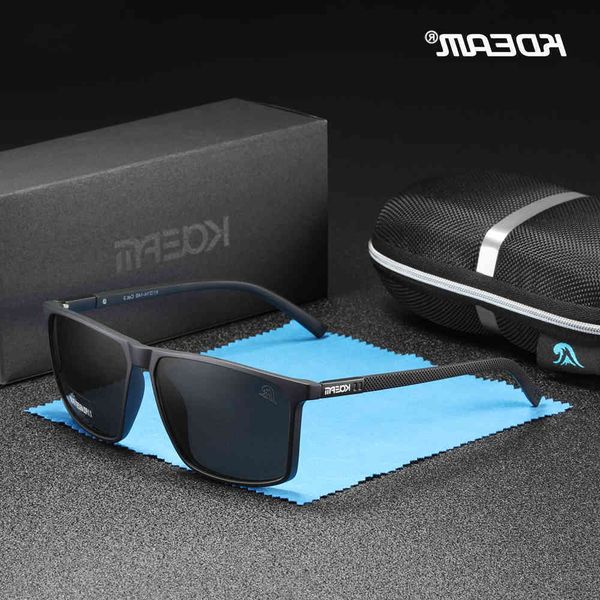 KDEAM New Men's Polarized Sunglasses Black Eyewear Ultra Light TR90 Frame Square Sun Glasses 1.1mm Thickness TAC UV400 Lens Glasses wholesale, White;black
KDEAM New Men's Polarized Sunglasses Black Eyewear Ultra Light TR90 Frame Square Sun Glasses 1.1mm Thickness TAC UV400 Lens Glasses wholesale, White;black