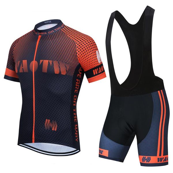 racing sets pro team cycling jersey 19d bib set short sleeve bike uv protection ropa ciclism wear clothes mens maillot culotte, Black;blue
racing sets pro team cycling jersey 19d bib set short sleeve bike uv protection ropa ciclism wear clothes mens maillot culotte, Black;blue