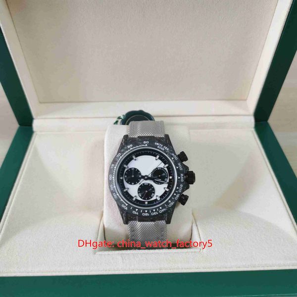 wf factory watches 40mm cosmograph diw carbon fiber chronograph satch cal.4130 movement mechanical automatic mens watch men's wristwatc, Slivery;brown
wf factory watches 40mm cosmograph diw carbon fiber chronograph satch cal.4130 movement mechanical automatic mens watch men's wristwatc, Slivery;brown