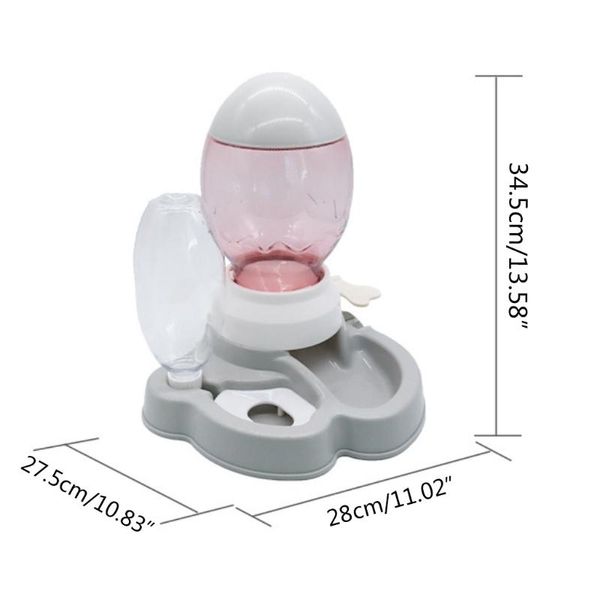 pet bowl fountain automatic water feeder dispenser container for cats dogs b2qb dog bowls & feeders
pet bowl fountain automatic water feeder dispenser container for cats dogs b2qb dog bowls & feeders