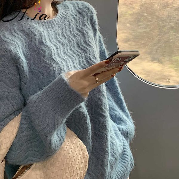 h.sa women pullovers knitted sweater oneck pullovers knitted sweater lady female knitwear women's sweater twsited knitted jumper 210716, White;black
h.sa women pullovers knitted sweater oneck pullovers knitted sweater lady female knitwear women's sweater twsited knitted jumper 210716, White;black