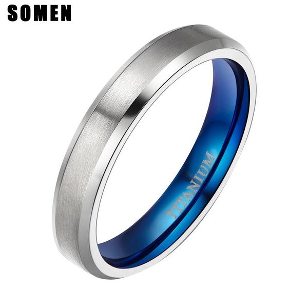 wedding rings 4mm blue inlay titanium for women fashion love female engagement promise jewelry anillos mujer sieraden, Slivery;golden
wedding rings 4mm blue inlay titanium for women fashion love female engagement promise jewelry anillos mujer sieraden, Slivery;golden