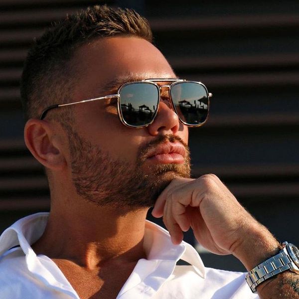 jackjad 2021 classic vintage square huck style polarized sunglasses with hood brand design sun glasses s31705, White;black
jackjad 2021 classic vintage square huck style polarized sunglasses with hood brand design sun glasses s31705, White;black