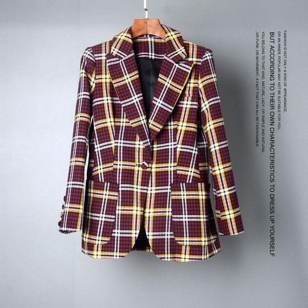 women's suits & blazers fashion plaid for women 2021 autumn winter single button long sleeve formal jacket office ladies work wear suit, White;black
women's suits & blazers fashion plaid for women 2021 autumn winter single button long sleeve formal jacket office ladies work wear suit, White;black