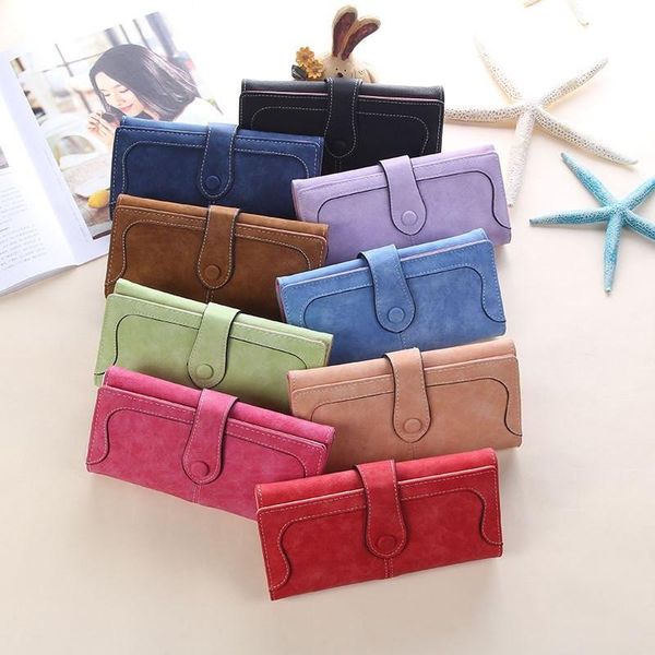 frosted splicing women wallets leather purse ladies card bag clutch female 3 fold money frosting wallet retro, Red;black
frosted splicing women wallets leather purse ladies card bag clutch female 3 fold money frosting wallet retro, Red;black
