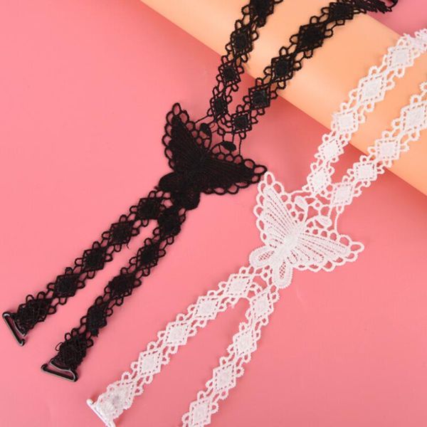 bra straps lace butterfly flower cross back lady girl decoration shoulder necessary women's g-strings, Black;white
bra straps lace butterfly flower cross back lady girl decoration shoulder necessary women's g-strings, Black;white