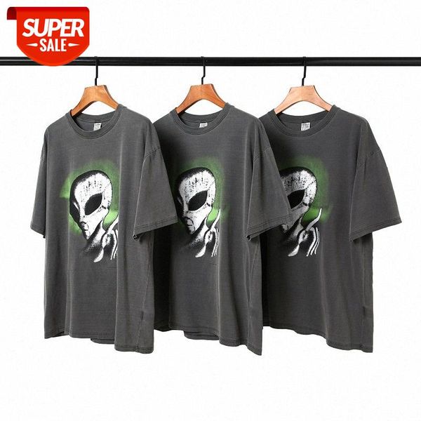 hip-hop oversize washed old retro alien print round neck short sleeve t-shirt men #kf6m, White;black
hip-hop oversize washed old retro alien print round neck short sleeve t-shirt men #kf6m, White;black
