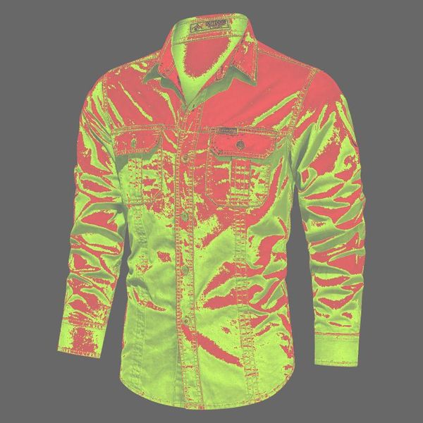 men's casual shirts feitong camouflage plus size men long sleeve outdoor cotton washed shirt military jacket male clothing, White;black
men's casual shirts feitong camouflage plus size men long sleeve outdoor cotton washed shirt military jacket male clothing, White;black