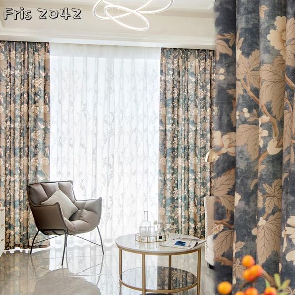 curtain & drapes american country curtains pastoral retro light luxury custom semi-blackout for living dining room bedroom
curtain & drapes american country curtains pastoral retro light luxury custom semi-blackout for living dining room bedroom